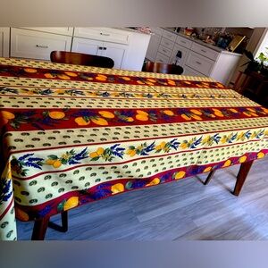 94” x 58” Stain Resistant Tablecloth